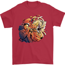 Tumpet Player Jazz Mens T-Shirt 100% Cotton Red