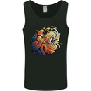 Tumpet Player Jazz Mens Vest Tank Top Black