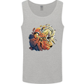 Tumpet Player Jazz Mens Vest Tank Top Sports Grey