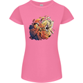 Tumpet Player Jazz Womens Petite Cut T-Shirt Azalea