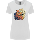 Tumpet Player Jazz Womens Wider Cut T-Shirt White