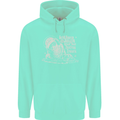 Twisted DJ Decks Vinyl DJing Acid House Childrens Kids Hoodie Peppermint