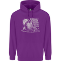 Twisted DJ Decks Vinyl DJing Acid House Childrens Kids Hoodie Purple
