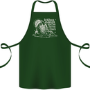 Twisted DJ Decks Vinyl DJing Acid House Cotton Apron 100% Organic Forest Green