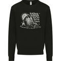 Twisted DJ Decks Vinyl DJing Acid House Kids Sweatshirt Jumper Black
