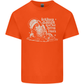 Twisted DJ Decks Vinyl DJing Acid House Kids T-Shirt Childrens Orange
