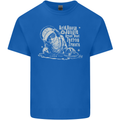 Twisted DJ Decks Vinyl DJing Acid House Kids T-Shirt Childrens Royal Blue