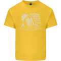 Twisted DJ Decks Vinyl DJing Acid House Kids T-Shirt Childrens Yellow