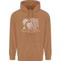 Twisted DJ Decks Vinyl DJing Acid House Mens 80% Cotton Hoodie Caramel Latte