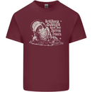 Twisted DJ Decks Vinyl DJing Acid House Mens Cotton T-Shirt Tee Top Maroon