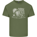 Twisted DJ Decks Vinyl DJing Acid House Mens Cotton T-Shirt Tee Top Military Green