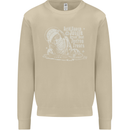 Twisted DJ Decks Vinyl DJing Acid House Mens Sweatshirt Jumper Sand