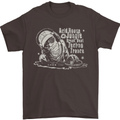 Twisted DJ Decks Vinyl DJing Acid House Mens T-Shirt Cotton Gildan Dark Chocolate