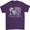 Twisted DJ Decks Vinyl DJing Acid House Mens T-Shirt Cotton Gildan Purple