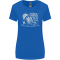 Twisted DJ Decks Vinyl DJing Acid House Womens Wider Cut T-Shirt Royal Blue