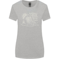 Twisted DJ Decks Vinyl DJing Acid House Womens Wider Cut T-Shirt Sports Grey
