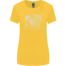 Twisted DJ Decks Vinyl DJing Acid House Womens Wider Cut T-Shirt Yellow