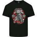 Twisting Throttles Biker Motorcycle Kids T-Shirt Childrens Black