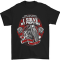 Twisting Throttles Biker Motorcycle Mens T-Shirt Cotton Gildan Black