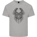 Two Roman Skulls Kids T-Shirt Childrens Sports Grey