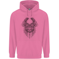 Two Roman Skulls Mens 80% Cotton Hoodie Azelea
