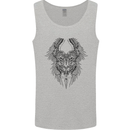 Two Roman Skulls Mens Vest Tank Top Sports Grey