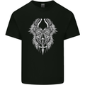 Two Roman Skulls wp Kids T-Shirt Childrens Black