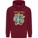 Types of Owls Species Childrens Kids Hoodie Maroon