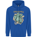 Types of Owls Species Childrens Kids Hoodie Royal Blue