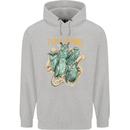 Types of Owls Species Childrens Kids Hoodie Sports Grey