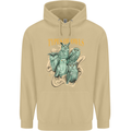 Types of Owls Species Mens 80% Cotton Hoodie Sand