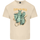 Types of Owls Species Mens Cotton T-Shirt Tee Top Natural