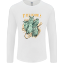 Types of Owls Species Mens Long Sleeve T-Shirt White