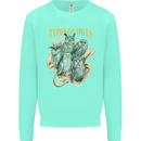 Types of Owls Species Mens Sweatshirt Jumper Peppermint