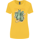 Types of Owls Species Womens Wider Cut T-Shirt Yellow