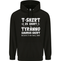 Tyrannosaurus Rex Dinosaur T-Rex Funny Childrens Kids Hoodie Black