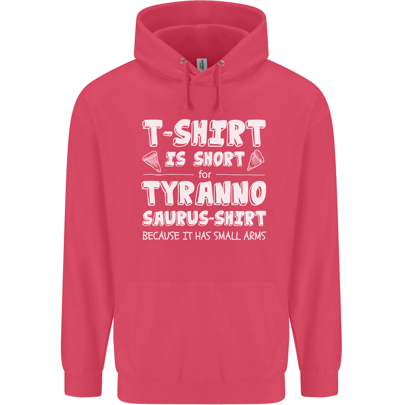 Tyrannosaurus Rex Dinosaur T-Rex Funny Childrens Kids Hoodie Heliconia