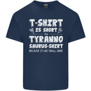 Tyrannosaurus Rex Dinosaur T-Rex Funny Kids T-Shirt Childrens Navy Blue