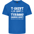 Tyrannosaurus Rex Dinosaur T-Rex Funny Mens Cotton T-Shirt Tee Top Royal Blue