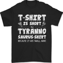 Tyrannosaurus Rex Dinosaur T-Rex Funny Mens T-Shirt 100% Cotton Black