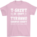Tyrannosaurus Rex Dinosaur T-Rex Funny Mens T-Shirt 100% Cotton Light Pink