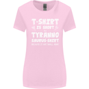 Tyrannosaurus Rex Dinosaur T-Rex Funny Womens Wider Cut T-Shirt Light Pink