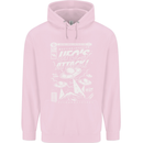 UFO's Attack! Aliens Out of Space Childrens Kids Hoodie Light Pink