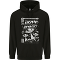 UFO's Attack! Aliens Out of Space Mens 80% Cotton Hoodie Black