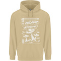 UFO's Attack! Aliens Out of Space Mens 80% Cotton Hoodie Sand