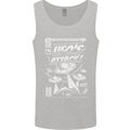UFO's Attack! Aliens Out of Space Mens Vest Tank Top Sports Grey