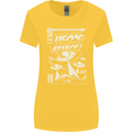 UFO's Attack! Aliens Out of Space Womens Wider Cut T-Shirt Yellow