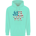 USA I've Got Your Six American Flag Army Childrens Kids Hoodie Peppermint