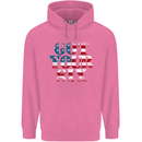 USA I've Got Your Six American Flag Army Mens 80% Cotton Hoodie Azelea