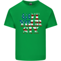 USA I've Got Your Six American Flag Army Mens Cotton T-Shirt Tee Top Irish Green
